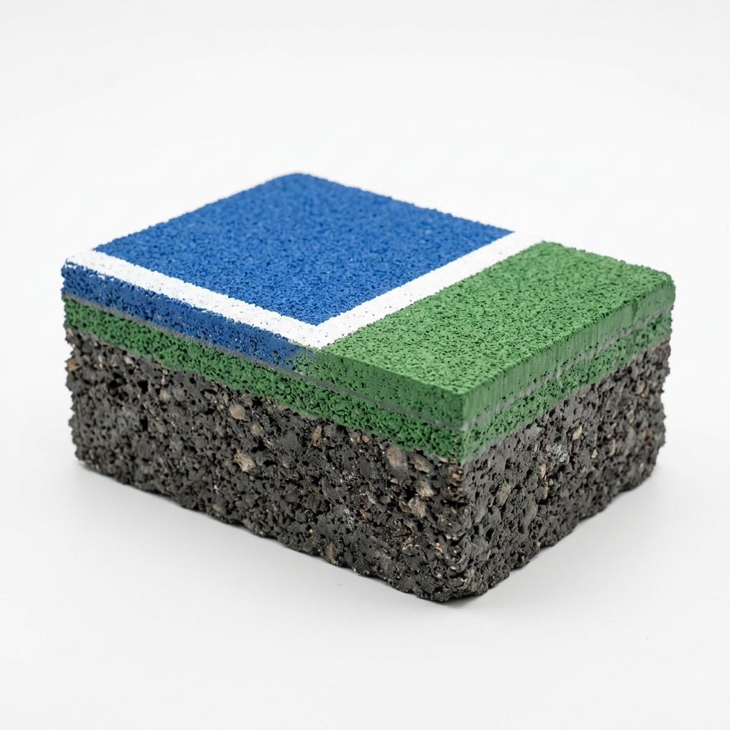 Multi-Layer Acrylic Hard Court Coating System