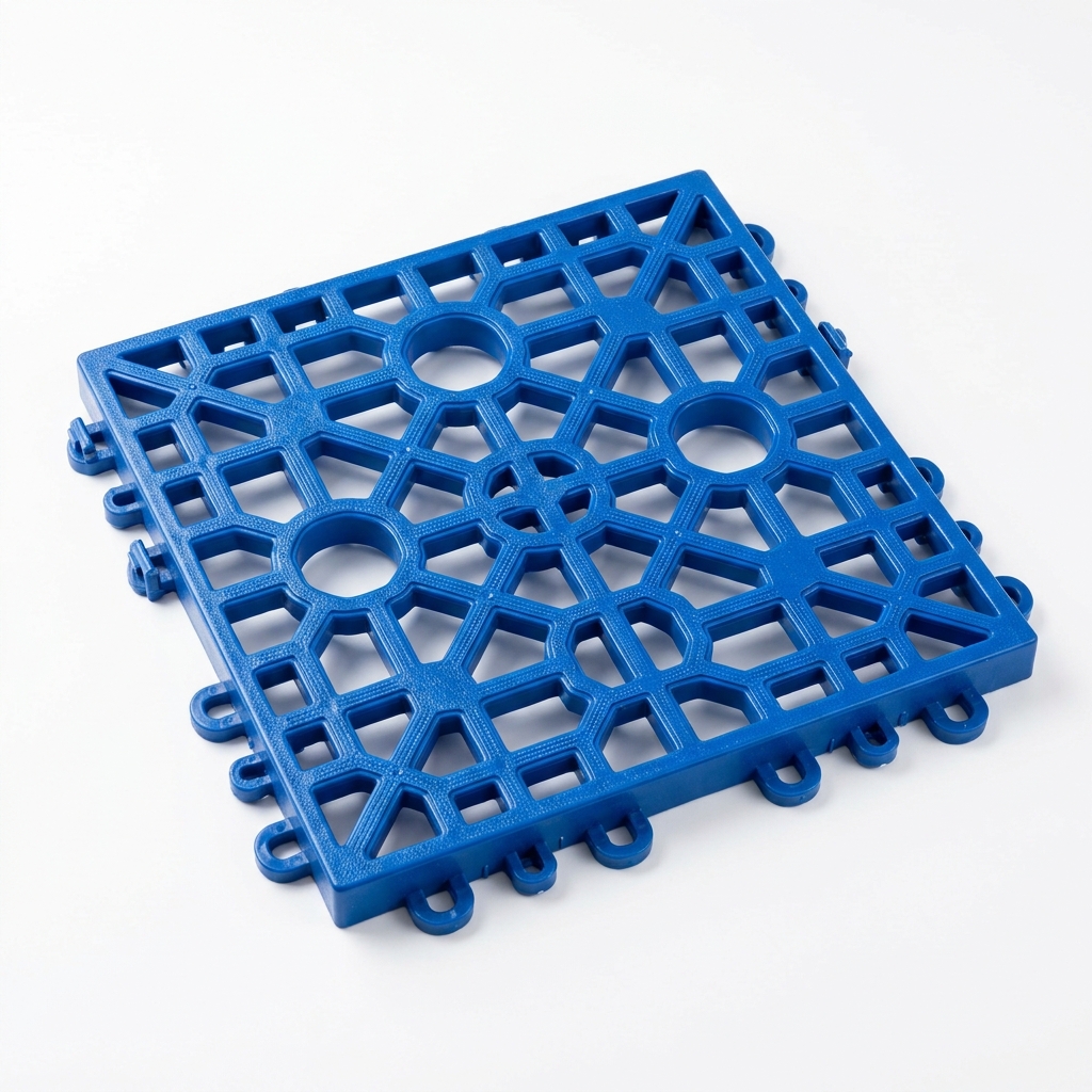 Interlocking PP Modular Sports Court Tiles