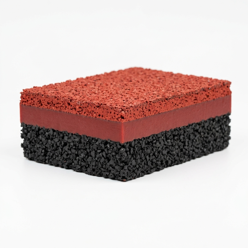 EPDM Sandwich Rubber Running Track (13-16mm)